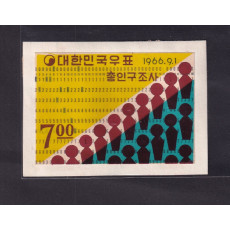 총인구 조사 기념우표 원도