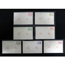 1966년용 연하우편엽서 견양엽서 7종 셋트