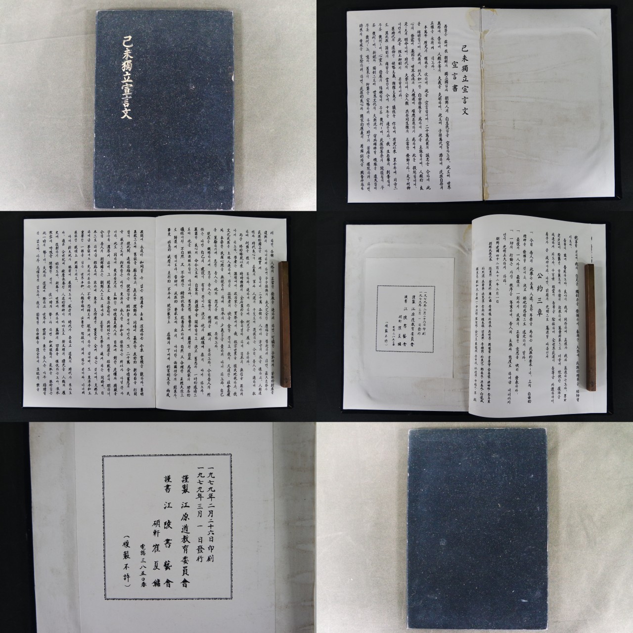 己未獨立宣言文(기미독립선언문)