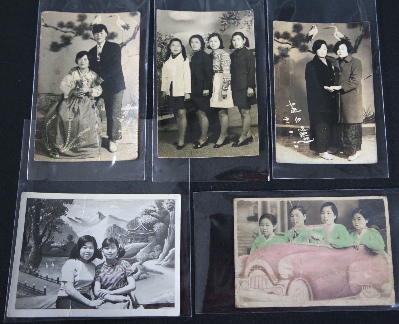 1960년대~1970년대 사진관촬영 기념사진 5매 일괄