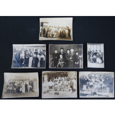 1950~60년대의 가족의 환갑, 결혼 등 중요행사 시의 단체사진