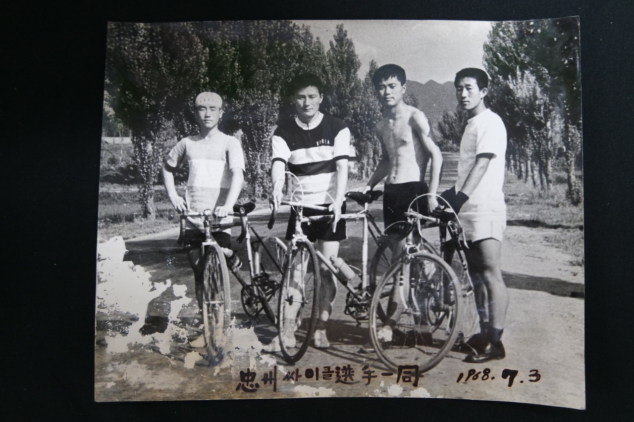 충주 싸이클 선수 일동 사진