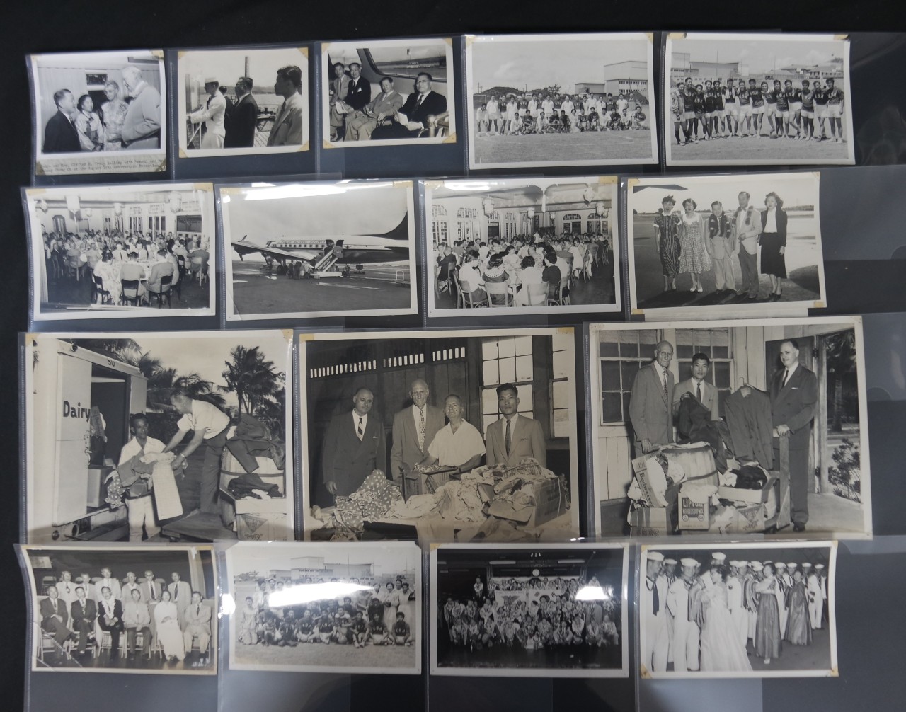 Honolulu 영사 오충정의 사진자료 33매 일괄