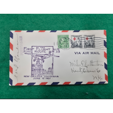 FIRST FLIGHT AIR MAIL -NEW ORLEANS LOUISIANA JUNE 15 1931