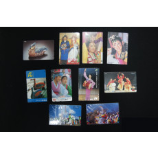 8090년도 일본 전화카드 10매