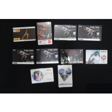 8090년도 일본 전화카드 10매