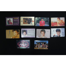 8090년도 일본 전화카드 10매