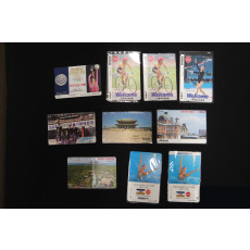 8090년도 일본 전화카드 10매