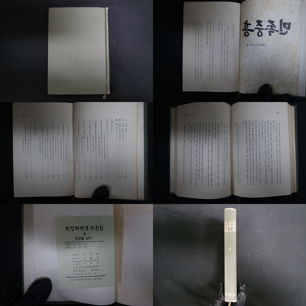 박정희대통령선집 3 